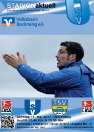 SV Unterweissach - TSV Sulzbach-Laufen