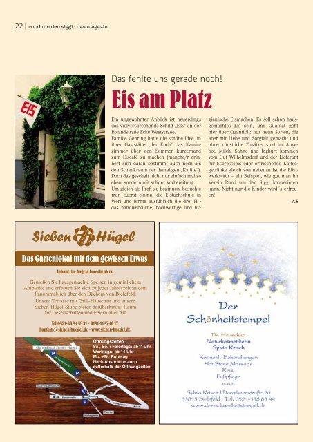 Ausgabe 06 - PDF-Download - Rund um den Siggi
