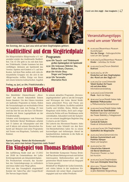 Ausgabe 06 - PDF-Download - Rund um den Siggi