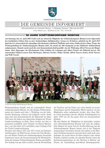 Informationsblatt Nr. 3/07