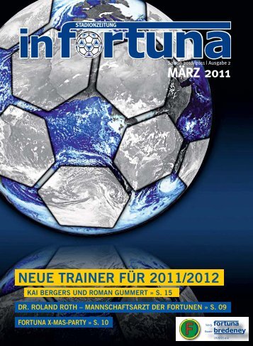 MÃ„RZ 2011 NEUE TRAINER FÃœR 2011/2012 - Spvg. Fortuna Essen ...