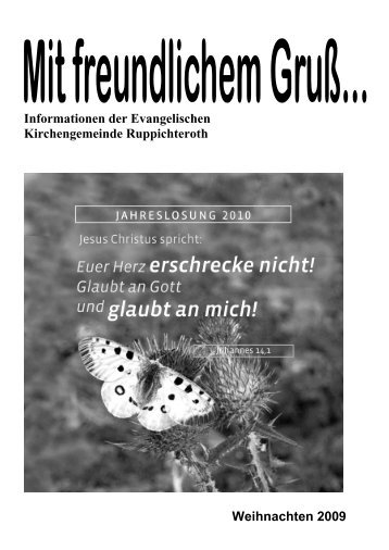 Informationen der Evangelischen Kirchengemeinde Ruppichteroth ...