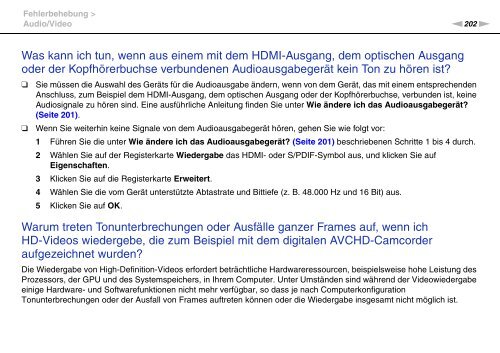 Sony VPCSE2K9E - VPCSE2K9E Mode d'emploi Allemand