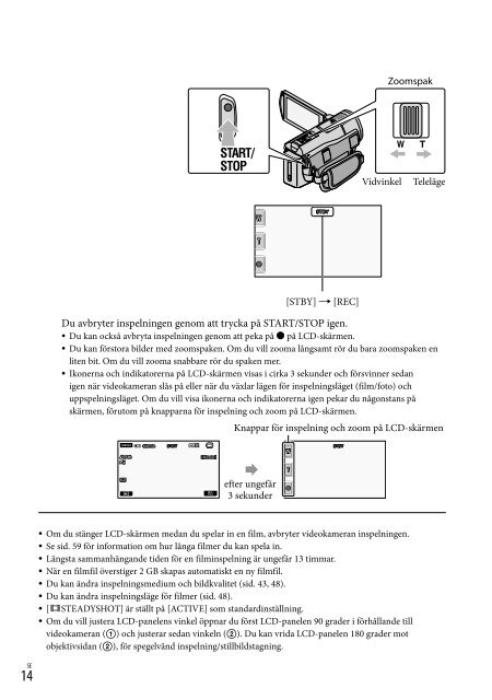 Sony HDR-CX500E - HDR-CX500E Consignes d&rsquo;utilisation Danois