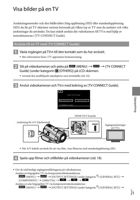 Sony HDR-CX500E - HDR-CX500E Consignes d&rsquo;utilisation Danois