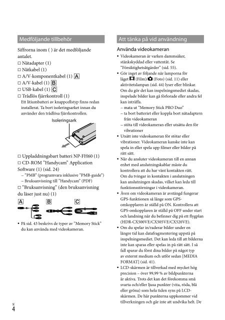 Sony HDR-CX500E - HDR-CX500E Consignes d&rsquo;utilisation Danois