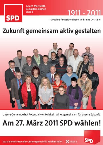Wahlprogramm SPD Reichelsheim