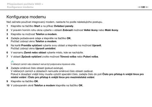 Sony VGN-Z51XG - VGN-Z51XG Mode d'emploi Tch&egrave;que