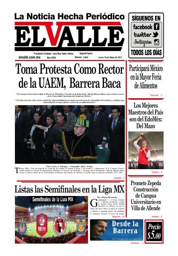 Edición del Lunes 15 de Mayo