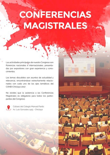 Brochure Info CONEII Chiclayo 2017