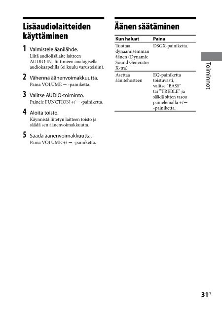 Sony CMT-Z100IR - CMT-Z100IR Consignes d&rsquo;utilisation Danois