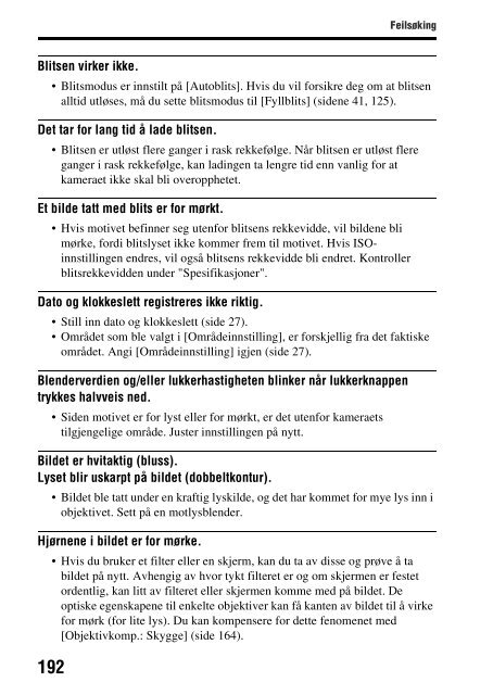 Sony SLT-A58M - SLT-A58M Mode d'emploi Norv&eacute;gien