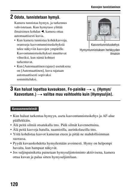 Sony SLT-A58M - SLT-A58M Mode d'emploi Finlandais