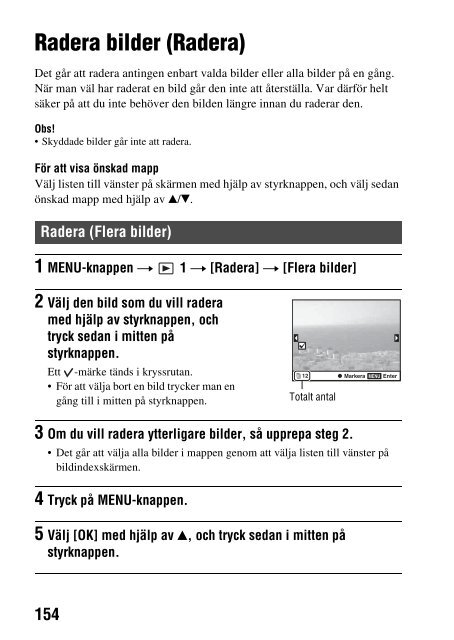 Sony SLT-A58M - SLT-A58M Mode d'emploi Su&eacute;dois