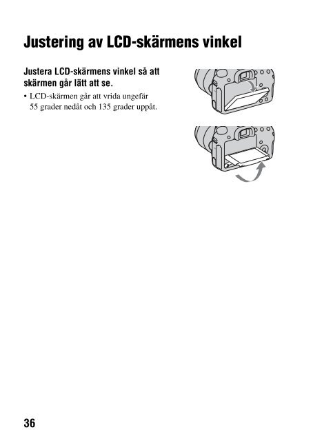 Sony SLT-A58M - SLT-A58M Mode d'emploi Su&eacute;dois