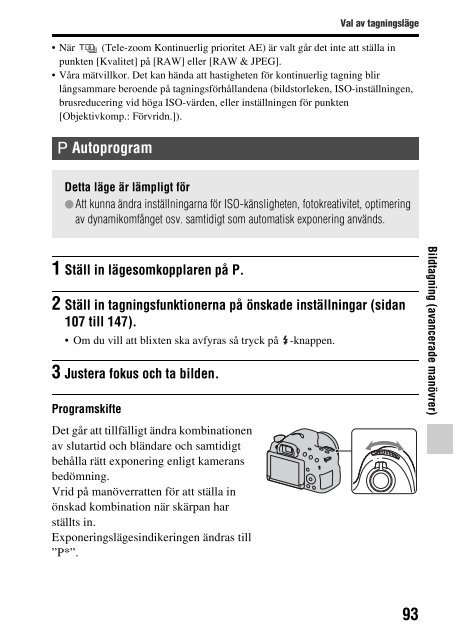 Sony SLT-A58M - SLT-A58M Mode d'emploi Su&eacute;dois