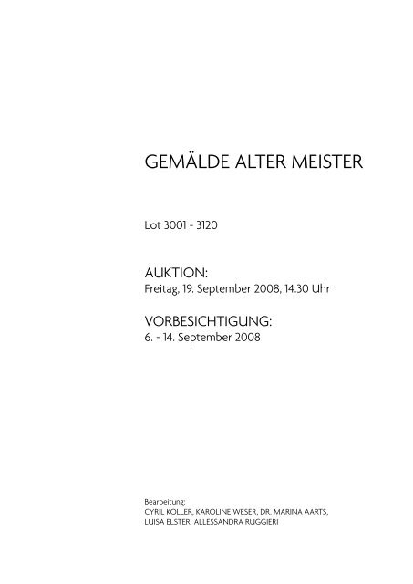 Gemalde Alter Meister Koller Auktionen