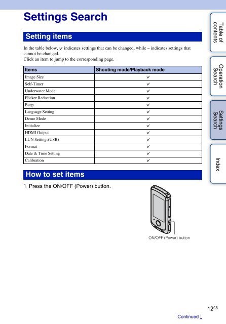 Sony MHS-TS22 - MHS-TS22 Istruzioni per l'uso Inglese