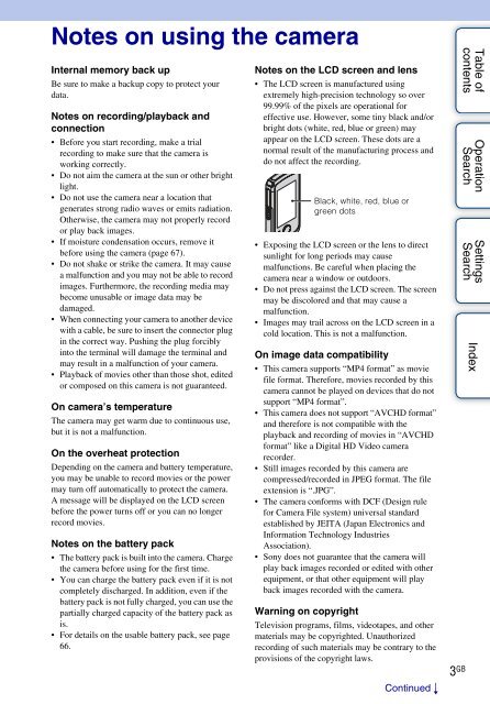 Sony MHS-TS22 - MHS-TS22 Istruzioni per l'uso Inglese