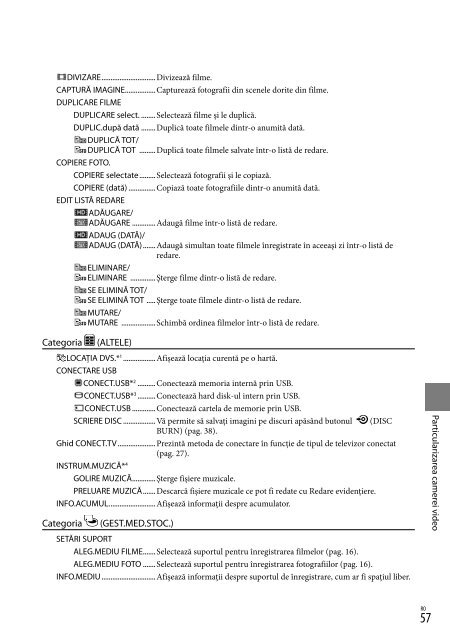 Sony HDR-CX350VE - HDR-CX350VE Consignes d&rsquo;utilisation Su&eacute;dois