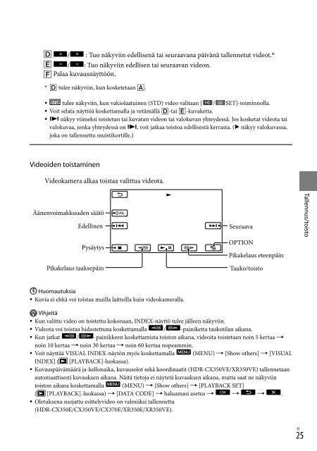 Sony HDR-CX350VE - HDR-CX350VE Consignes d&rsquo;utilisation Roumain