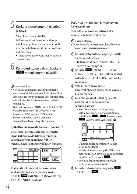 Sony HDR-CX350VE - HDR-CX350VE Consignes d&rsquo;utilisation Roumain