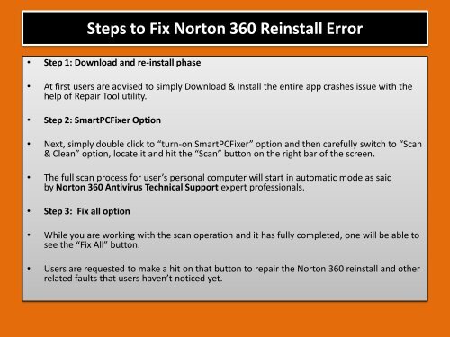 1 (800) 243-0051 Steps to Reinstall Norton 360 Antivirus?