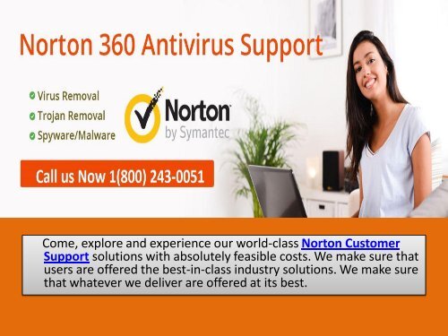 1 (800) 243-0051 Steps to Reinstall Norton 360 Antivirus?