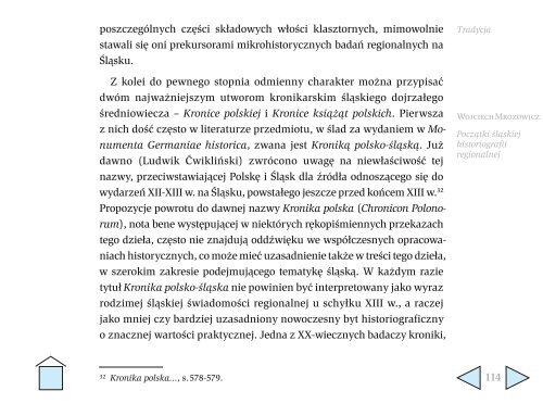 Kronikarz a historyk Atuty i słabości regionalnej historiografii