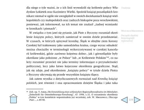 Kronikarz a historyk Atuty i słabości regionalnej historiografii