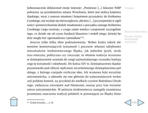 Kronikarz a historyk Atuty i słabości regionalnej historiografii