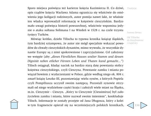 Kronikarz a historyk Atuty i słabości regionalnej historiografii