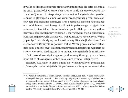 Kronikarz a historyk Atuty i słabości regionalnej historiografii