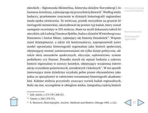 Kronikarz a historyk Atuty i słabości regionalnej historiografii