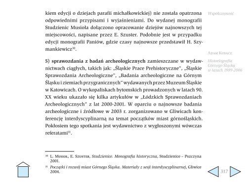 Kronikarz a historyk Atuty i słabości regionalnej historiografii