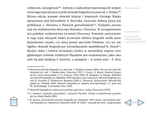 Kronikarz a historyk Atuty i słabości regionalnej historiografii