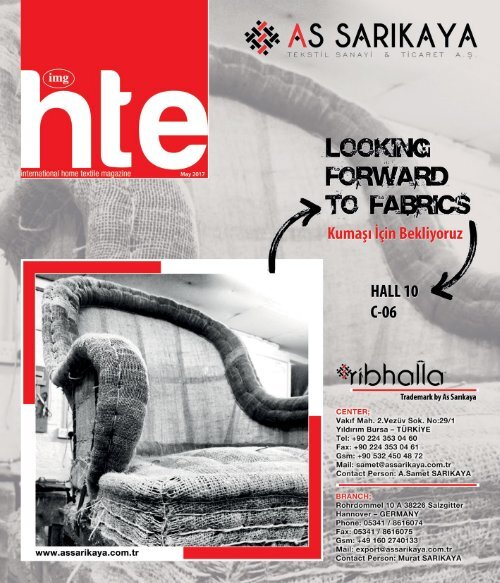 International Home Textile Magazine – May’17