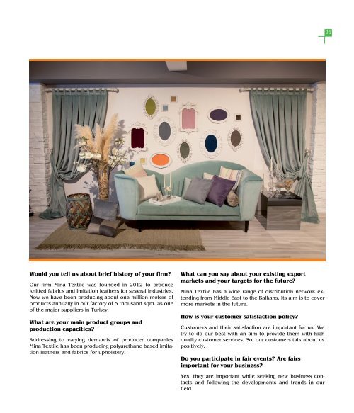 International Home Textile Magazine – May’17