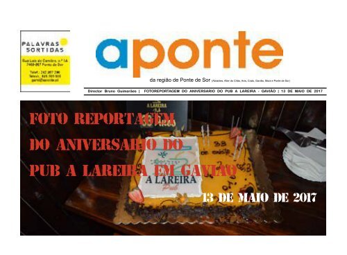 ANIVERSARIO DO PUB A LAREIRA 