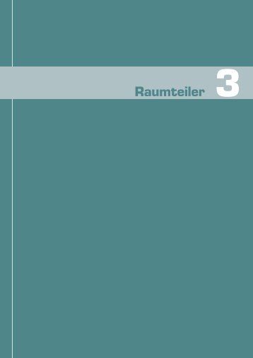 Kapitel 3 - Raumteiler