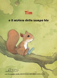 ITALIEN -  carnet enfant  - Tim et le mystère de la patte bleue