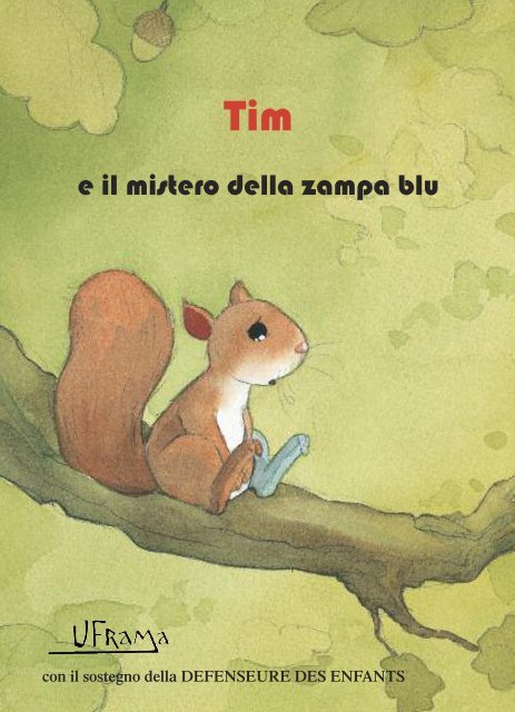 ITALIEN -  carnet enfant  - Tim et le mystère de la patte bleue