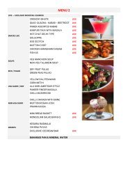 MENU2 - GRAND FLAVOUR