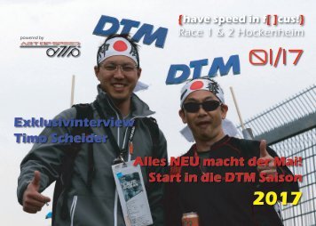 {have speed in f[ ]cus!} DTM Race 1 & 2 Hockenheim 2017