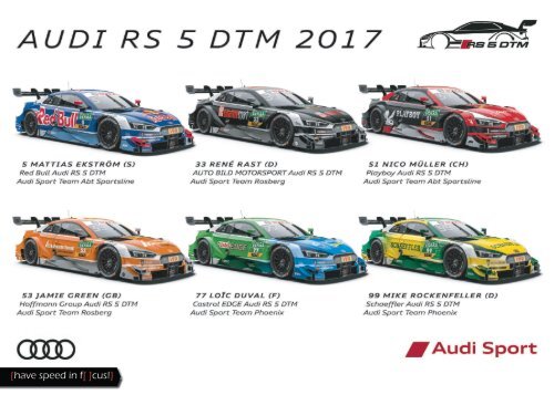 {have speed in f[ ]cus!} DTM Race 1 & 2 Hockenheim 2017