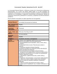 Convocatoria Cursos UNIA