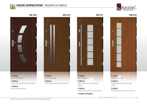 Baranski Katalog drzwi zewnetrzne 2017 wer9