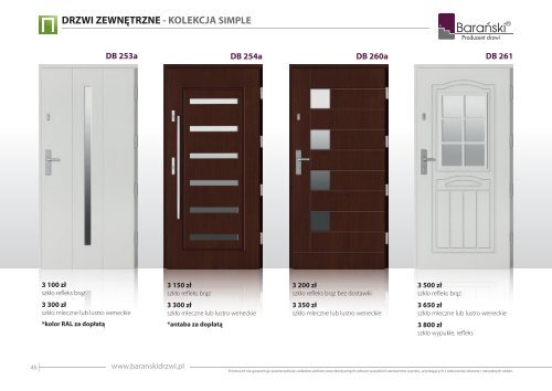 Baranski Katalog drzwi zewnetrzne 2017 wer9