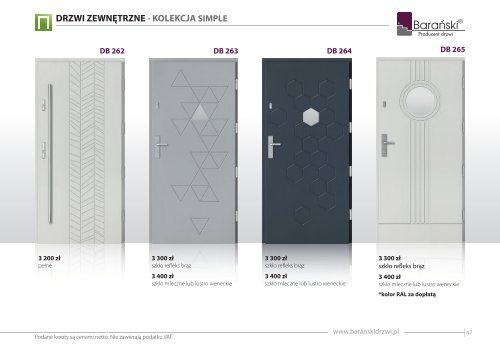 Baranski Katalog drzwi zewnetrzne 2017 wer9