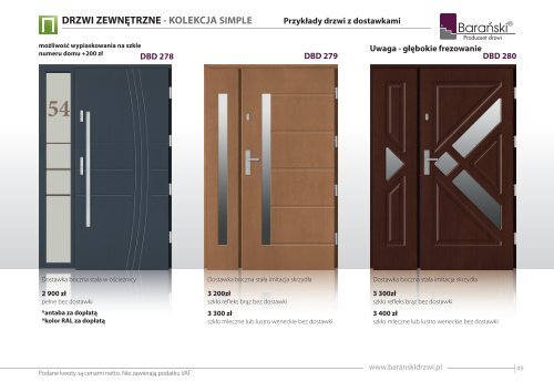 Baranski Katalog drzwi zewnetrzne 2017 wer9